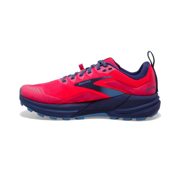 Tenis Para Trail Running Brooks Cascadia 16 Mujer Rojos Rosas Azules | Mexico-738092