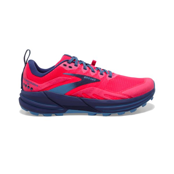 Tenis Para Trail Running Brooks Cascadia 16 Mujer Rojos Rosas Azules | Mexico-738092