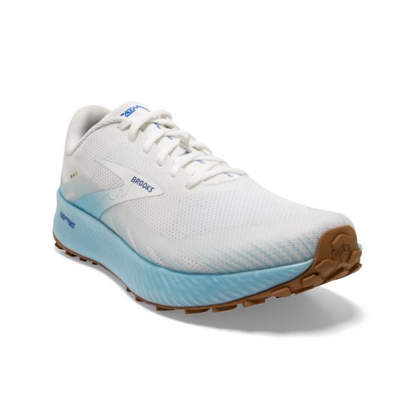 Tenis Para Trail Running Brooks Catamount Mujer Blancos Azules Marrom | Mexico-609521