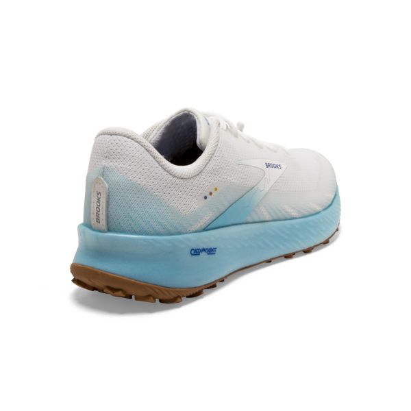 Tenis Para Trail Running Brooks Catamount Mujer Blancos Azules Marrom | Mexico-609521