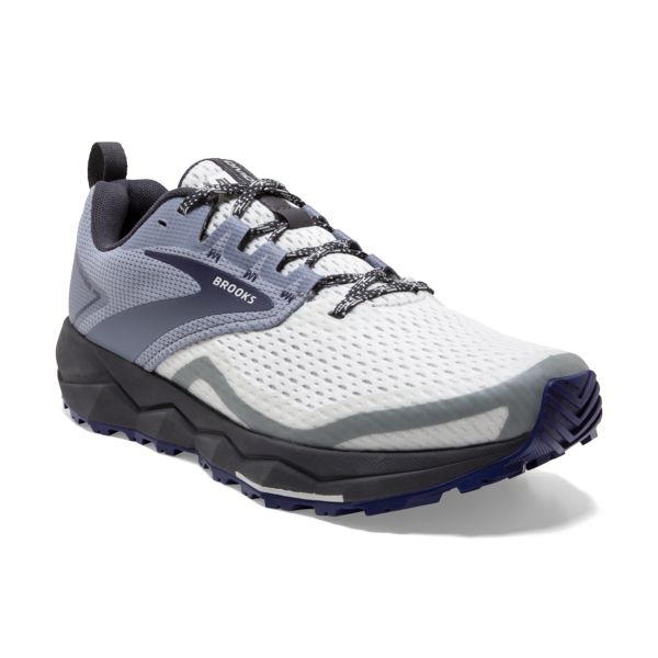 Tenis Para Trail Running Brooks Divide 2 Mujer Blancos Azules Negros | Mexico-37956