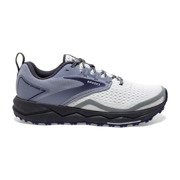 Tenis Para Trail Running Brooks Divide 2 Mujer Blancos Azules Negros | Mexico-37956