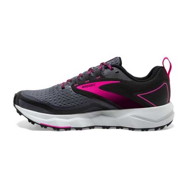 Tenis Para Trail Running Brooks Divide 2 Mujer Negros Rosas Blancos | Mexico-497386